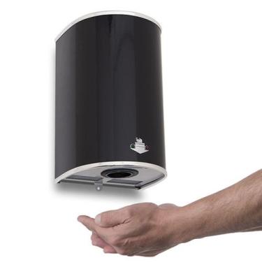 Imagem de Secador de mãos automático ECO-1800 INOX 220V - Preto Brilho
