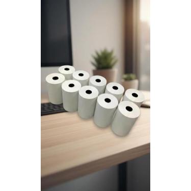Imagem de Bobina Térmica 80mm x 30m - Kit com 10 Rolos - Congratulations Store
