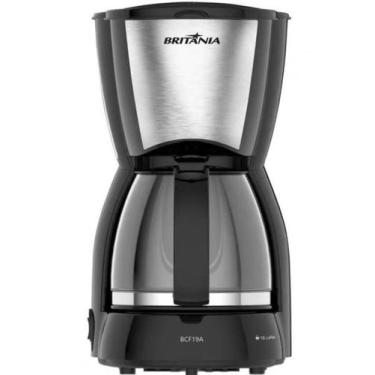 Imagem de Cafeteira Eletrica Britania 720ml Faz 18 Cafes 550W Preta 220V - Britâ