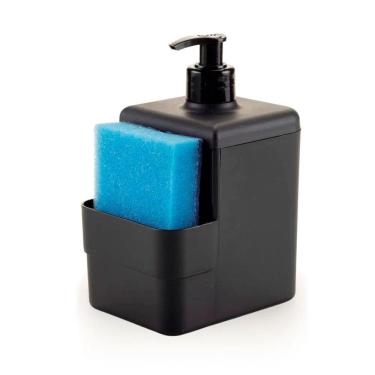 Imagem de Dispenser para Detergente e Esponja 500ml Dasplast 0142 Preto