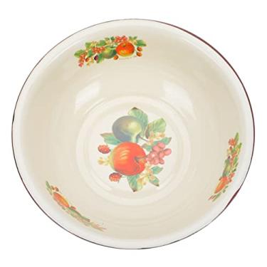 Imagem de UPKOCH 1 tigela de mistura vintage, lavatório esmaltado, estilo aleatório