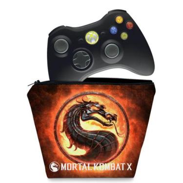 Imagem de Capa Compatível Xbox 360 Controle Case - Mortal Kombat - Pop Arte Skin