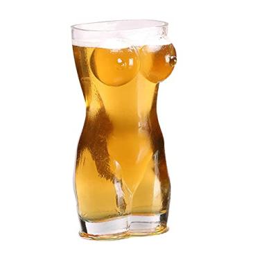Imagem de Copo de copo de cerveja divertido criativo copo de copo de copo de uísque vodca copos de shot bar vinho coquetel cerveja sexy mulher masculina copo de cerveja (cor: A)