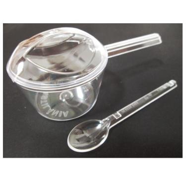 Imagem de Mini Panela Para Brigadeiro + Colher De - 5 Unidades