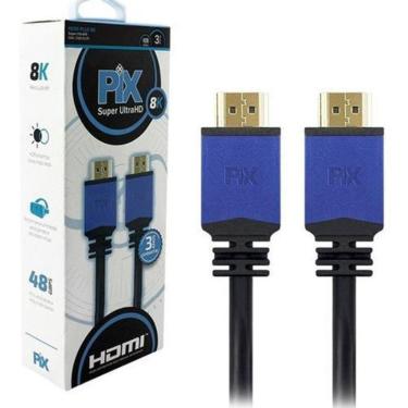 Imagem de Cabo Hdmi Plus 2.1 - 8K Hdr 19P 3.0M 018-2135-Pix