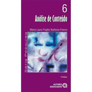 Imagem de Analise De Conteudo - Vol.6