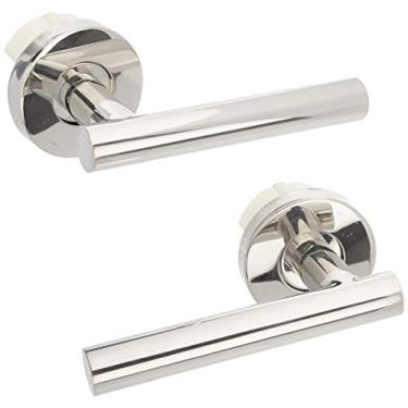 Imagem de Kwikset Alavanca de passagem Halifax 91540-008, cromado polido