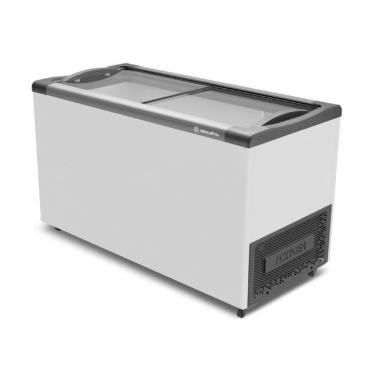 Imagem de Freezer Horizontal  Metalfrio 388 Litros  Tampa De Vidro Supra Branco NF40SB- 220V