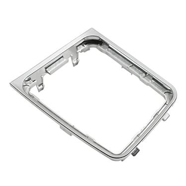 Imagem de Fouedy Para VW Transmissão Manual Golf 7 7.5 Golf R Botão de câmbio de marcha de direção esquerda Gaitor Capa de estrutura Suporte Cromado Estilo