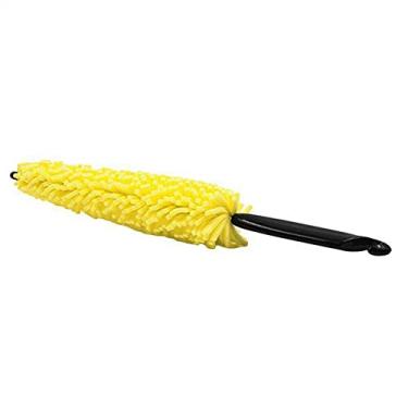 Imagem de Escova de limpeza de roda escova de limpeza de pneu de carro ferramenta de escova de esponja limpa não arranhões