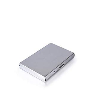 Imagem de BagTu Capa de cartão de jogo de metal 10 em 1 para Nintendo, protetor de cartão portátil para 8 cartões de jogo Switch e 2 cartões de memória, metálico