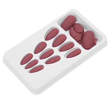 Imagem de Unhas Postiças Unhas Postiças Curtas Ballerina On Nails Unhas Postiças Acrílicas Completas, Para Salão De Beleza Com Cola Para Unhas Dicas Adesivos 24 Unhas E Decoração [F126]