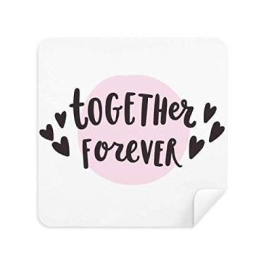 Imagem de Together Forever – Limpador de tela estilo pano de limpeza camurça 2 peças