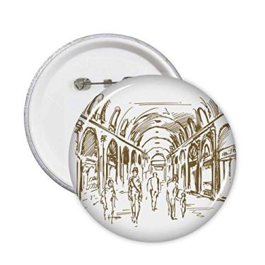 Imagem de Alfinetes de paisagem para corredor e ponto de referência 5 peças