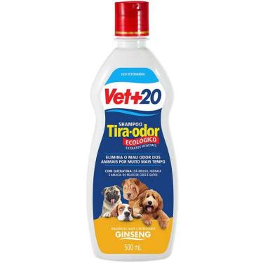 Imagem de Shampoo Vet+20 Tira Odor Ginseng - 500 mL