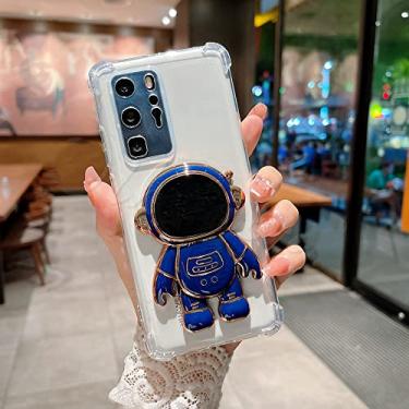 Imagem de Astronaut Holder Phone Case For Samsung Galaxy A7 A6 A8 J4 J6 Plus J8 2018 J330 J530 J730 J3 J5 J7 Pro A3 A5 A7 2017 Cover Cases, Blue, For S21Plus (S30 Pro)