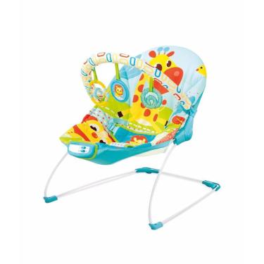 Imagem de Cadeira de Descanso Sinfonia Mastela Até 11,5Kg Azul Girafa