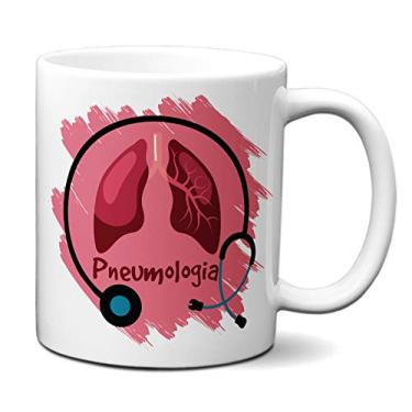 Imagem de Caneca Medicina Pneumologia Presente Xícara Personalizada