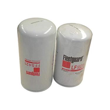 Imagem de Kit Filtros Cummins Motor Isb 4 5 L 6 7 Euro 5 Filtro Lubrificante Lf16015 Filtro Diesel Ff5421lp Mk13679