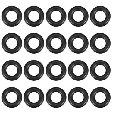 Imagem de Junta de borracha de nitrilo uxcell O-Rings, 9 mm de diâmetro interno, 16 mm de diâmetro, 3,5 mm de largura, 5 peças, 11mmx18mmx3.5mm