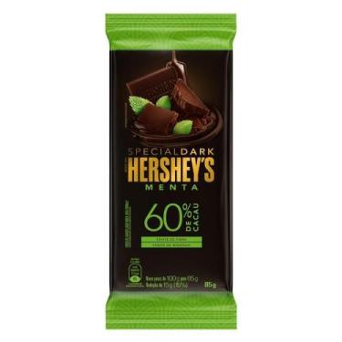 Imagem de Chocolate Hersheys Special Dark Menta 85G - Embalagem C/ 12 Unidades