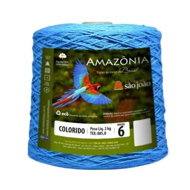 Imagem de Barbante Amazonia 2kg Fio 6 Crochê Tricô