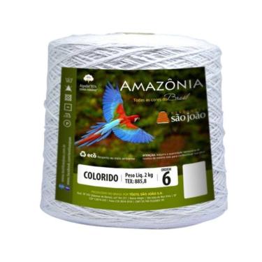 Imagem de Barbante Amazonia 2kg Fio 6 Crochê Tricô