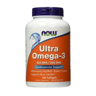Imagem de Ultra Omega 3 180Sgel Now Foods 500 Epa 250 Dha - Now  Foods