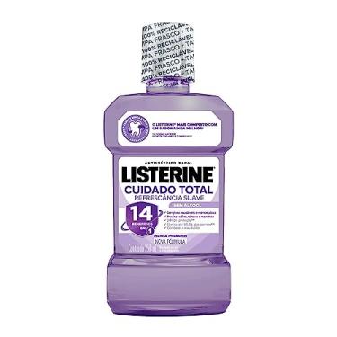 Imagem de Listerine Cuidado Total 14 Benefícios em 1 Enxaguante Bucal Sem Álcool, 250ml