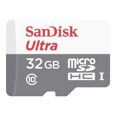 Imagem de Cartão Memória Sandisk Sdsquns-032G-Gn3Ma Ultra Adaptador Sd