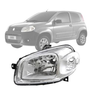 Imagem de Farol novo uno vivace 2010 2011 2012 2013 2014 lado esquerdo - BBS, CR