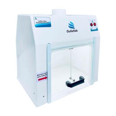 Imagem de Capela para Exaustão de Gases 50 em Fibra de Vidro - Outletlab, 110V