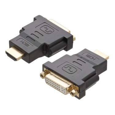 Imagem de Adaptador DVI Femea X HDMI Macho GOLD ST-HDMI-DMF Generico