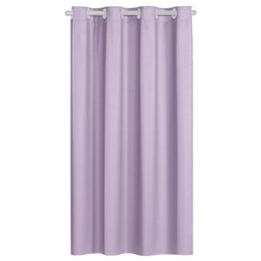 Imagem de Cortina Blackout de PVC 1,40m x 1,60m Lilas Corta Luz - Feffo Cortinas