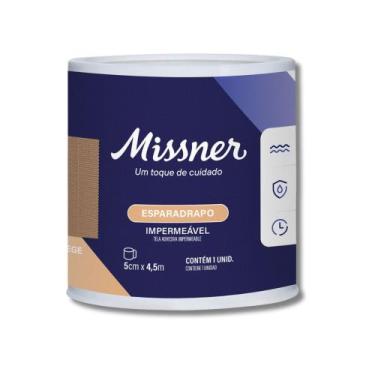 Imagem de Esparadrapo Bege 5cm x 4,5m 1 Unidade Pa.0017 Missner 