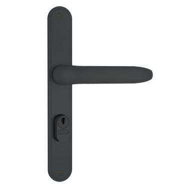 Imagem de Fechadura Stam 601 Para Porta De Alumínio Perfil Serralheiro, Grafite