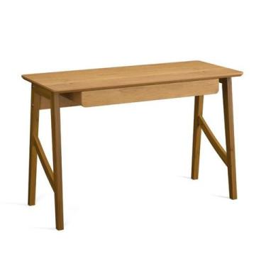 Imagem de Mesa / Escrivaninha TA Estilo Retrô Moderno Cor Cinamomo - PT