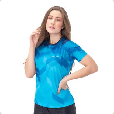 Imagem de Camisa dry fit academia feminina com proteção UV B33 - BOLLDOR, XG