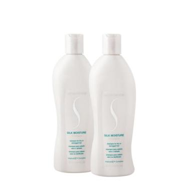 Imagem de Kit Senscience Silk Moisture Shampoo Extra 280 (2 unidades)