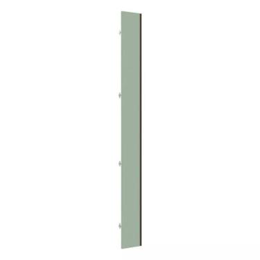 Imagem de Porta para Closet Individual 25cm com Puxador Perfil Inox Luciane Móve