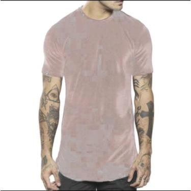 Imagem de Camiseta Veludo Longline - DBS, Rosê, G