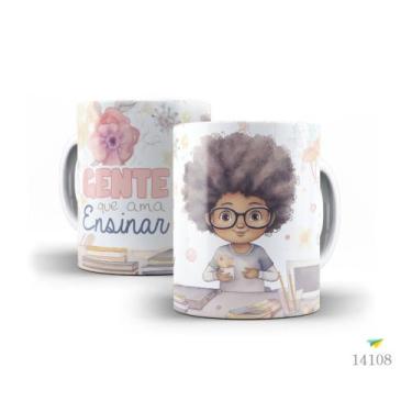 Imagem de Caneca dia dos professores floral 21 - LiveSub