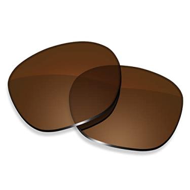 Imagem de ToughAsNails Lentes de reposição para óculos de sol Oakley Deadbolt OO6046 - HyperVision Plus Brown - Polarizadas