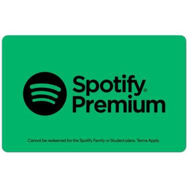 Imagem de Cartão Presente Digital R$61,90 Spotify Premium 3M Digital
