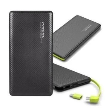 Imagem de Carregador Portatil Power Bank Original 10000mah Slim com Adaptador - 