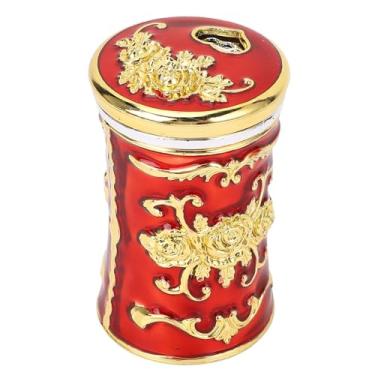 Imagem de Porta -de -de -Dente Vintage, Caixa de Dente Retro de Estilo Europeu Dispensador de Dente Decorativo para Casas Hotéis Restaurantes Escritórios Cafés Ktvs Bares Varandas (ouro