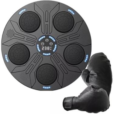 Imagem de Máquina De Boxe Eletrônico Inteligente Máquina De Boxe de Música Inteligente Montado na Parede Com Luvas de Boxe -YODHE