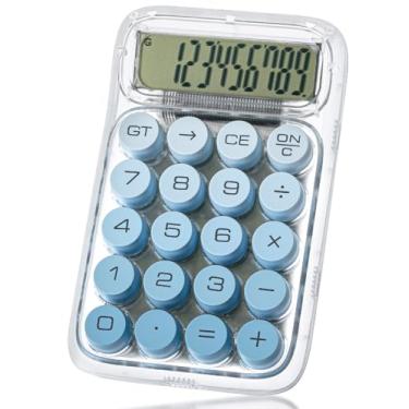 Imagem de Mr. Pen - Calculadora de mesa fofa, tela LCD grande mecânica, calculadoras de mesa básicas simples para material de escritório comercial
