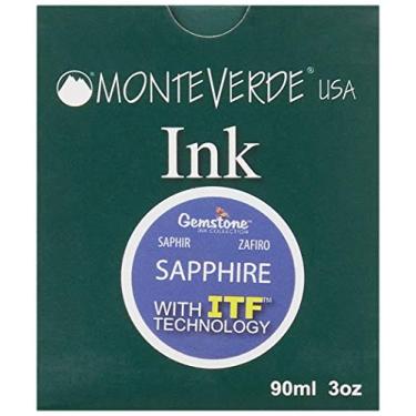 Imagem de MONTEVERDE Tinta de garrafa, 90 ml, safira (G308SA)