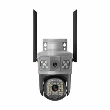 Imagem de Câmera Wifi Full Hd Externa Prova D'água Lente Dupla Ip66 - Coibeu, Ci
